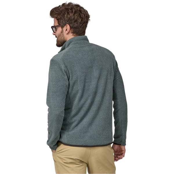 Sweat polaire randonnée PATAGONIA M'S R1 AIR ZIP NECK NOUVEAU GREEN