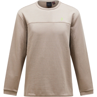 Peak Performance Trail Polartec Crew Langarmshirt Avid Beige Herren