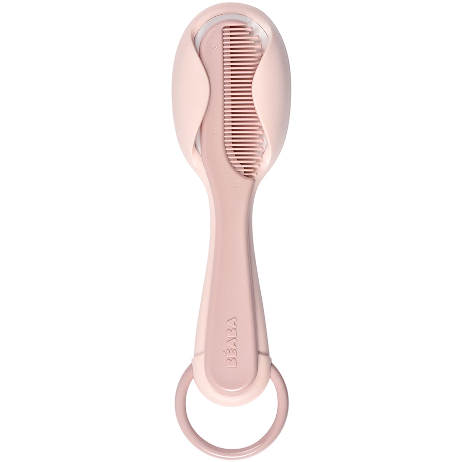 BEABA® Baby-Haarbürste und Kamm Altrosa