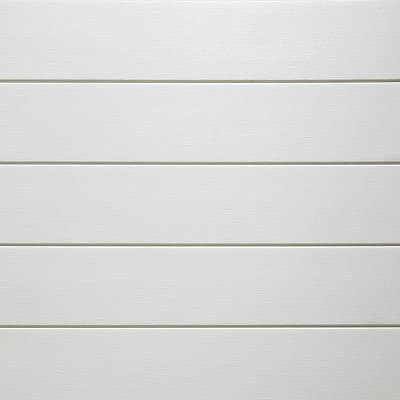 Clin pour bardage PVC Casanova crème L.2,4 m