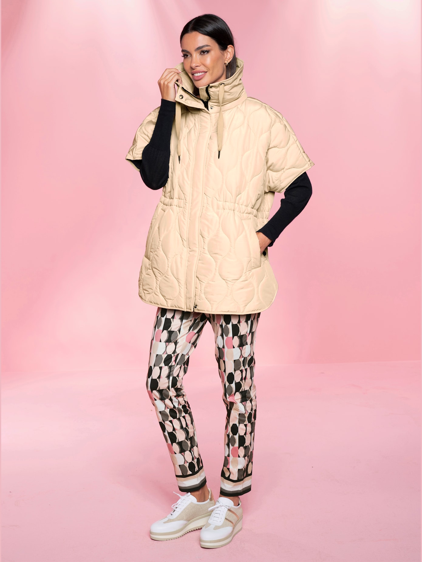 Pantalon superbe motif graphique