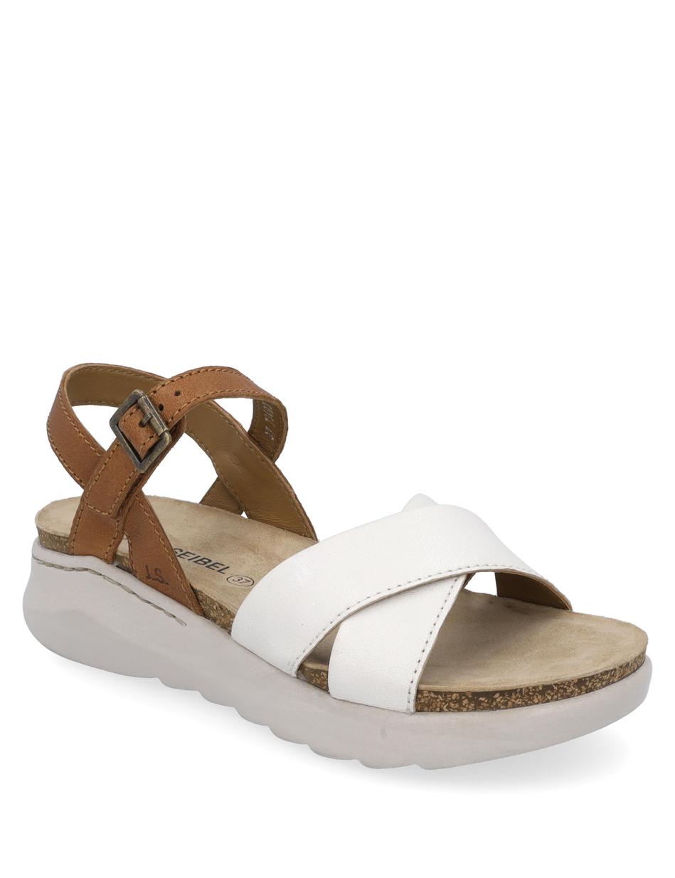 Sandale Celine 03, weiss-kombi