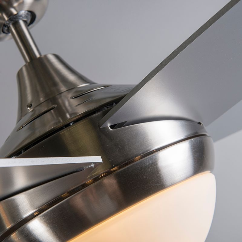Plafondventilator staal 132cm met afstandsbediening - Cool