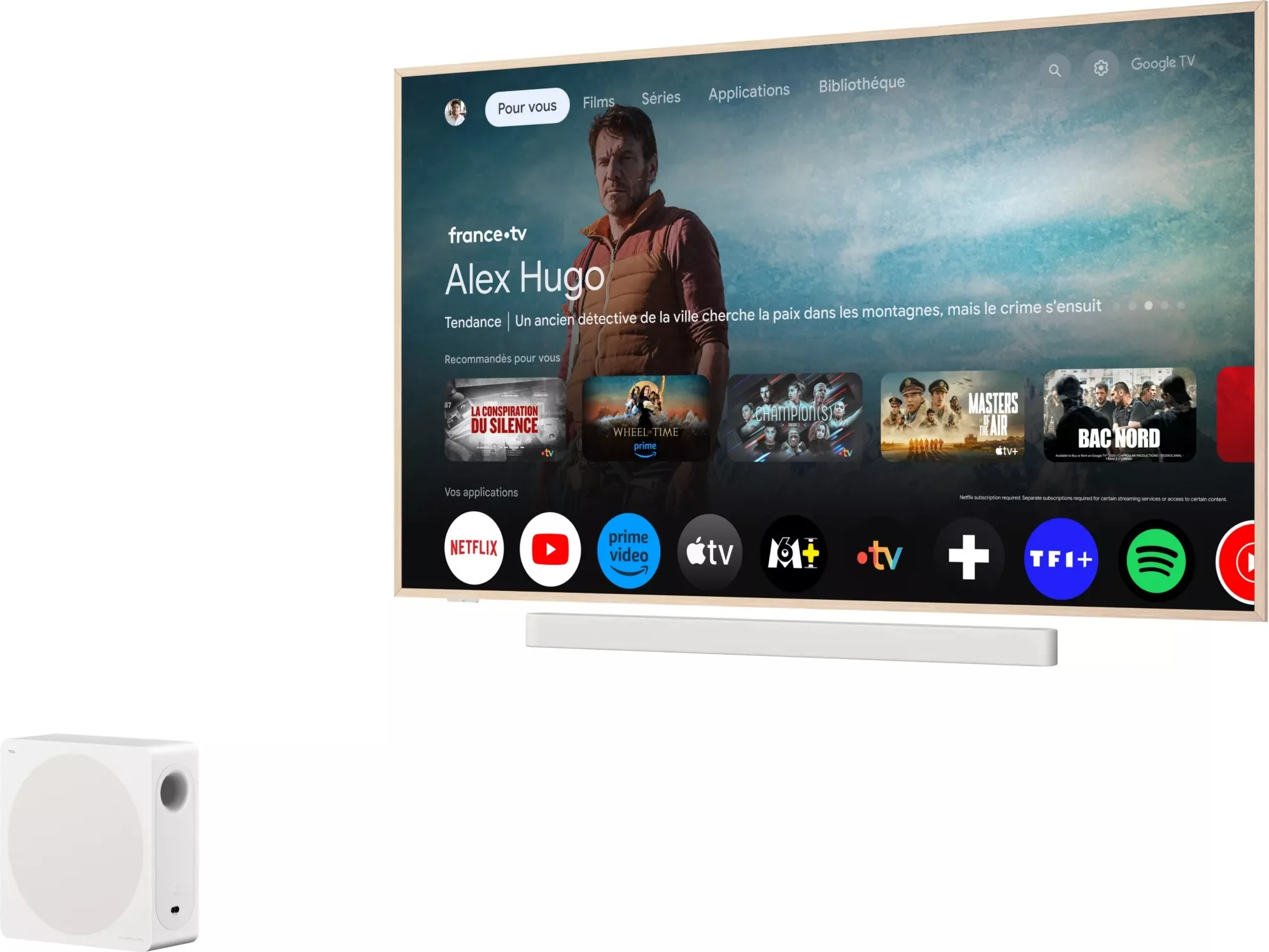 TCL NXTVISION 65A300 Pro Lifestyle TV