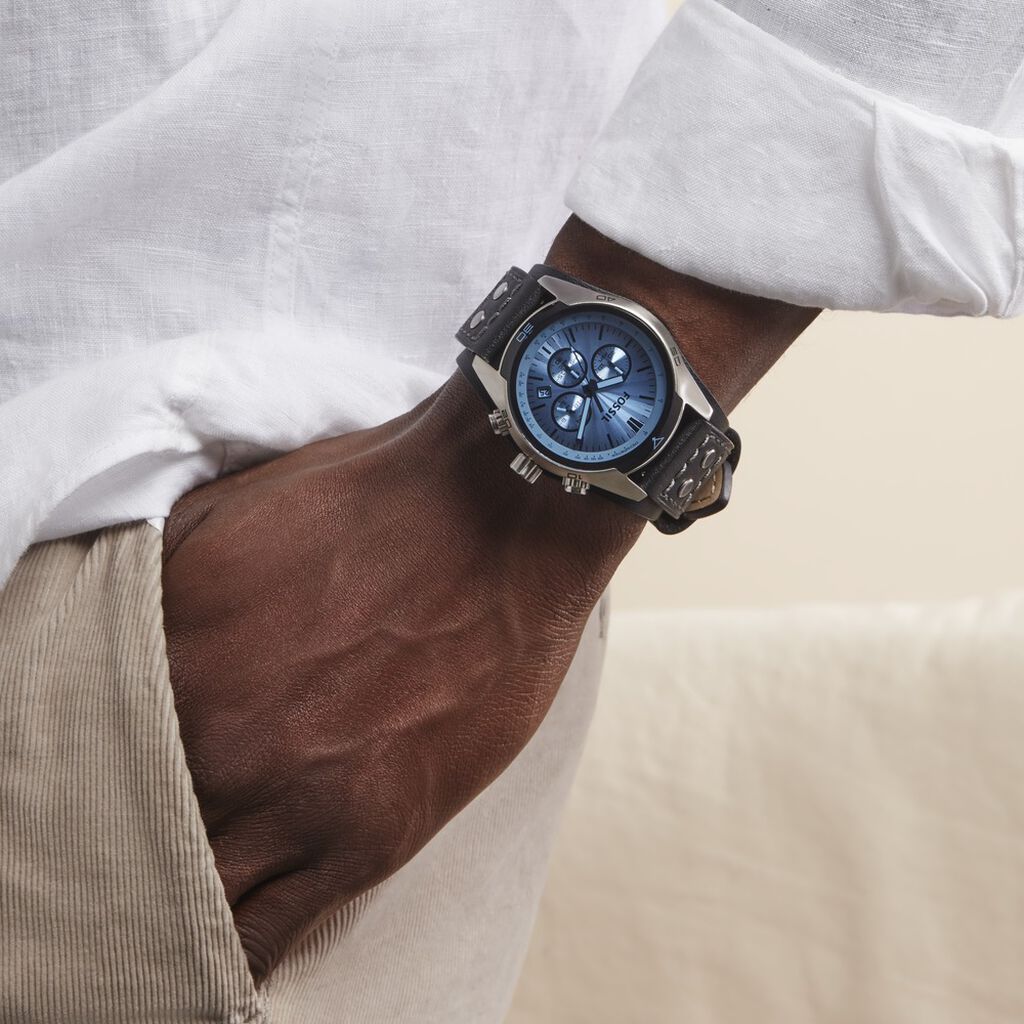 Montre Fossil Coachman Bleu