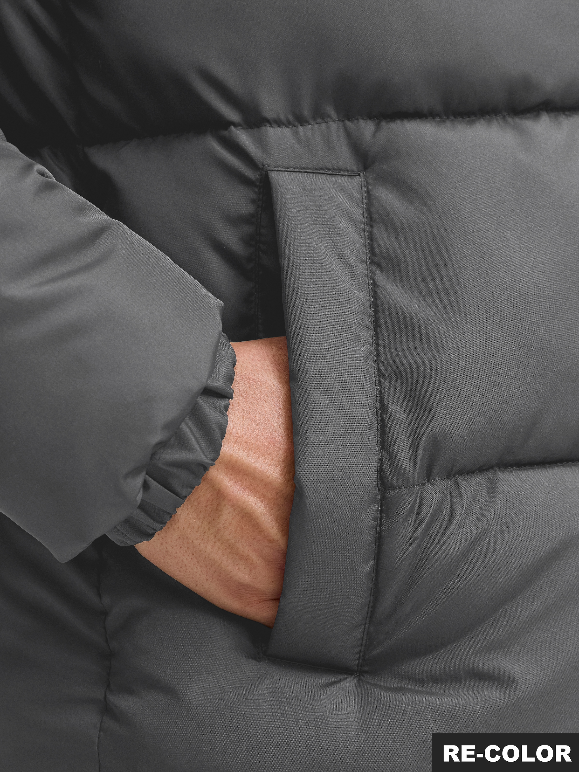 Jack & Jones Steppjacke »JJMAZE PUFFER COLLAR«