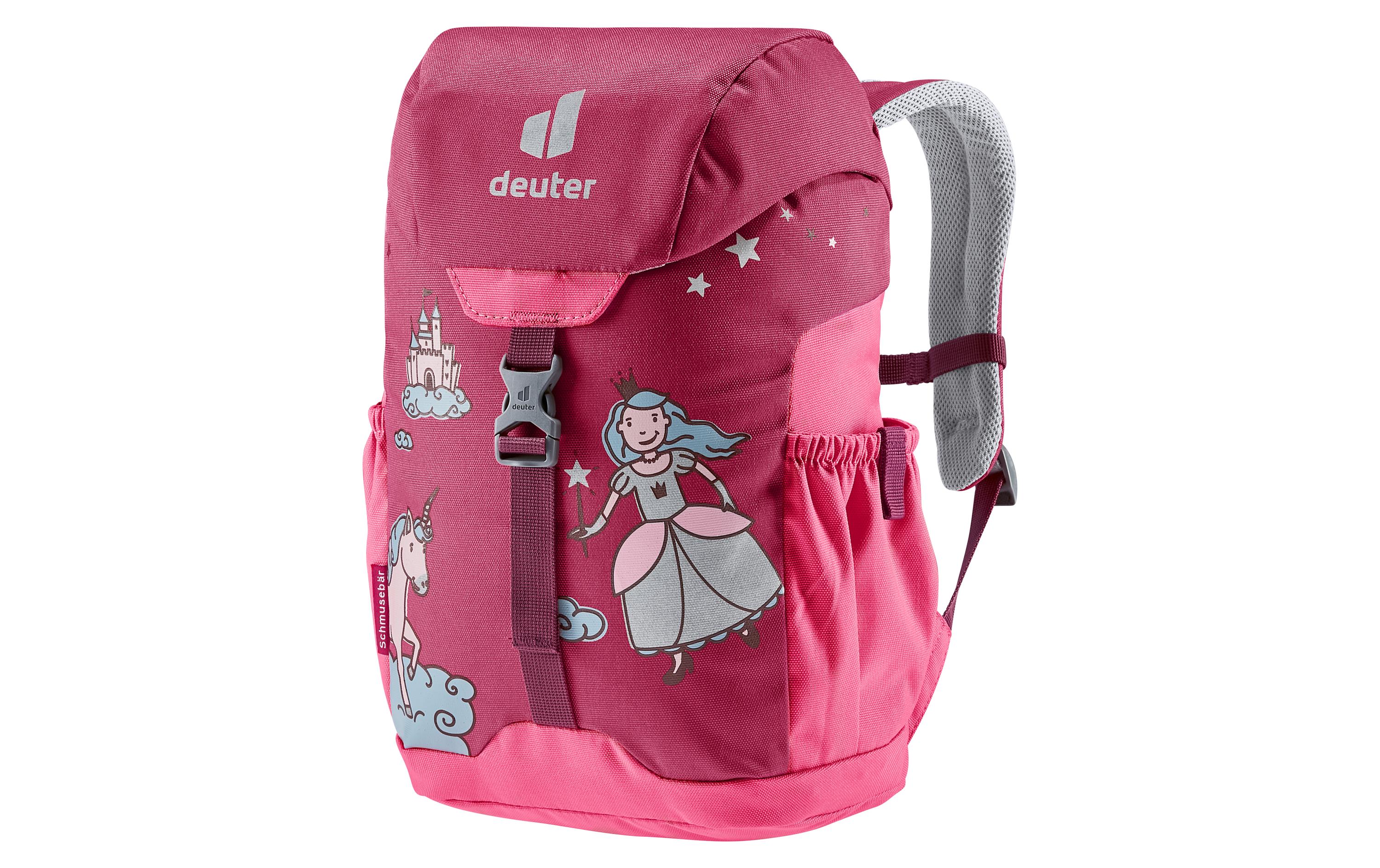 Kindergartenrucksack Schmusebär 8 l, PinkKinder-Rucksack