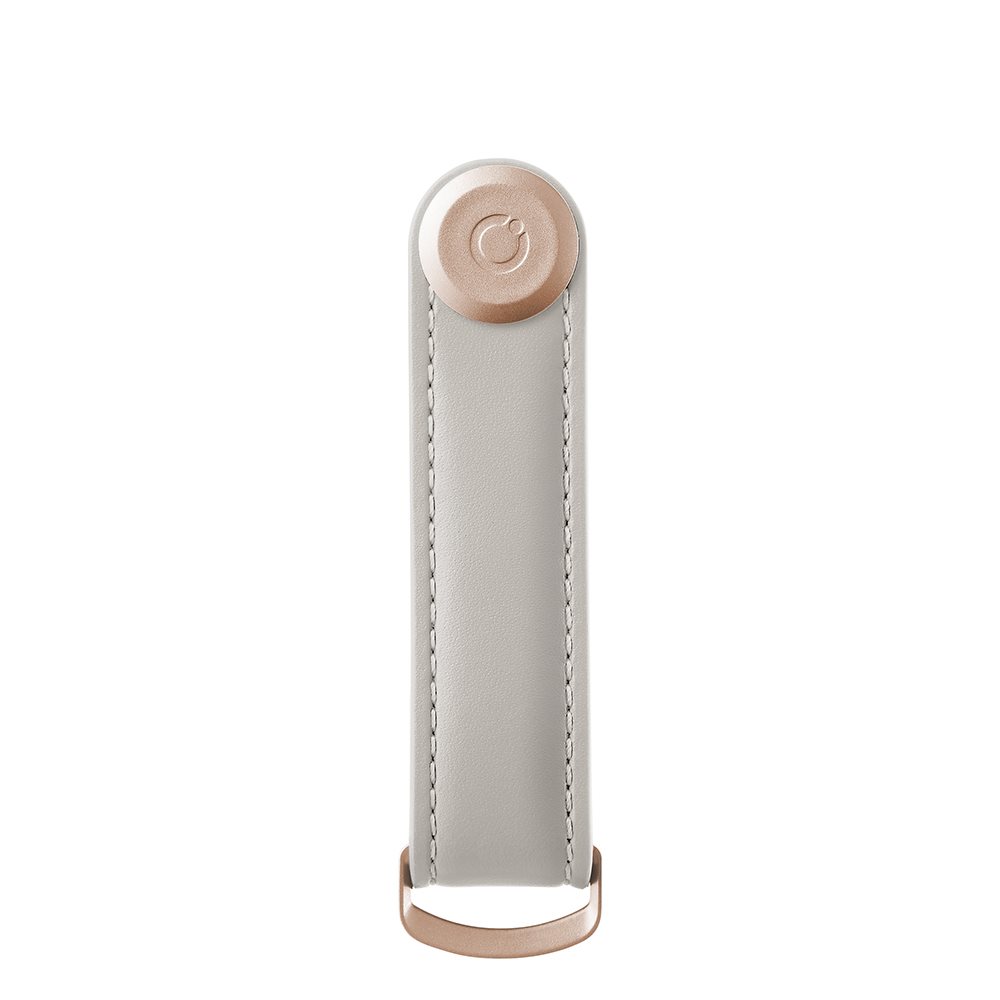 Orbitkey Premium Leather 2.0 Keyholder stone / grey