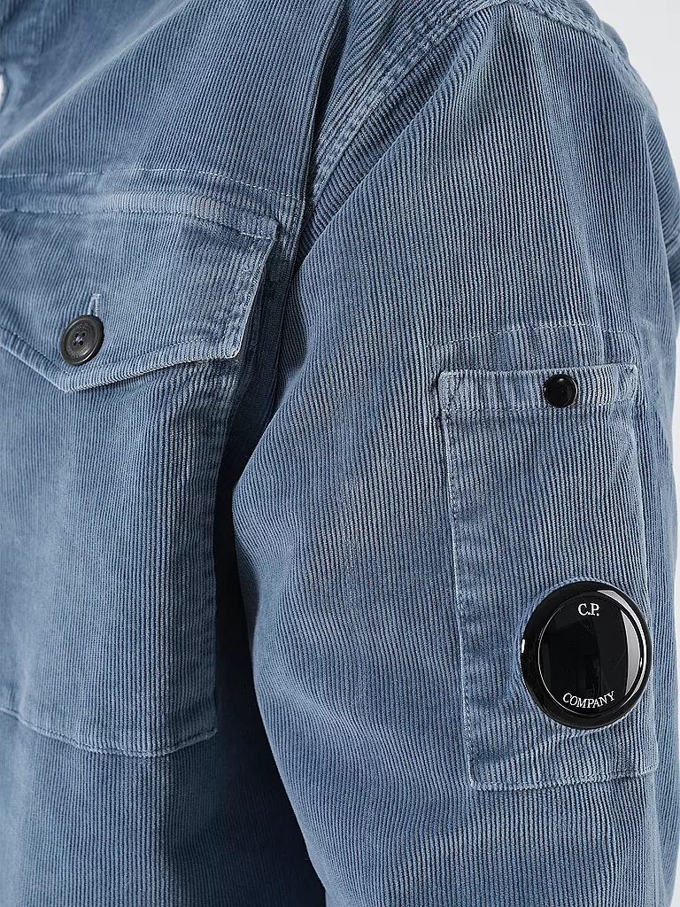 CP COMPANY Cordhemd hellblau