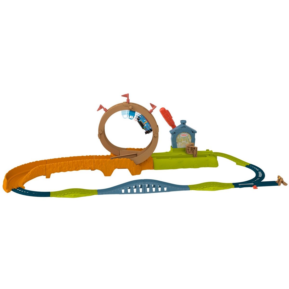 La piste looping de Thomas