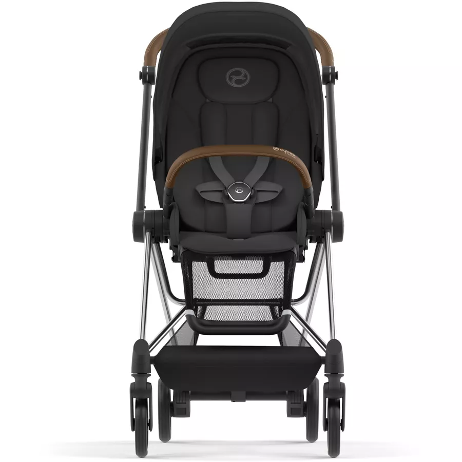 cybex PLATINUM Kombikinderwagen New Mios Chrome Brown Sepia Black