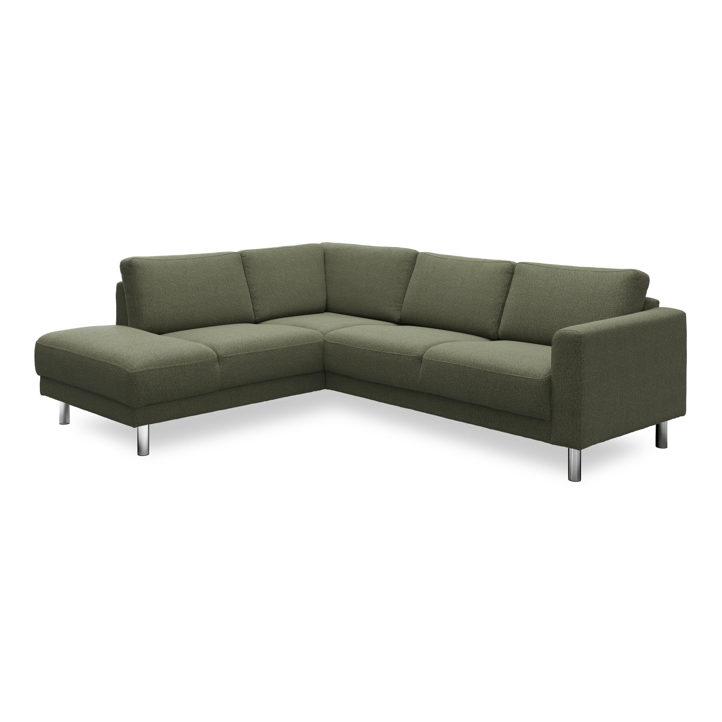 cleveland venstrevendt sofa med pufafslutning
