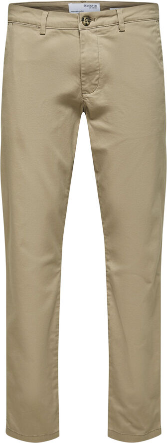 Selected Homme SLHSLIM-NEW MILES 175 FLEX CHINO W Greige