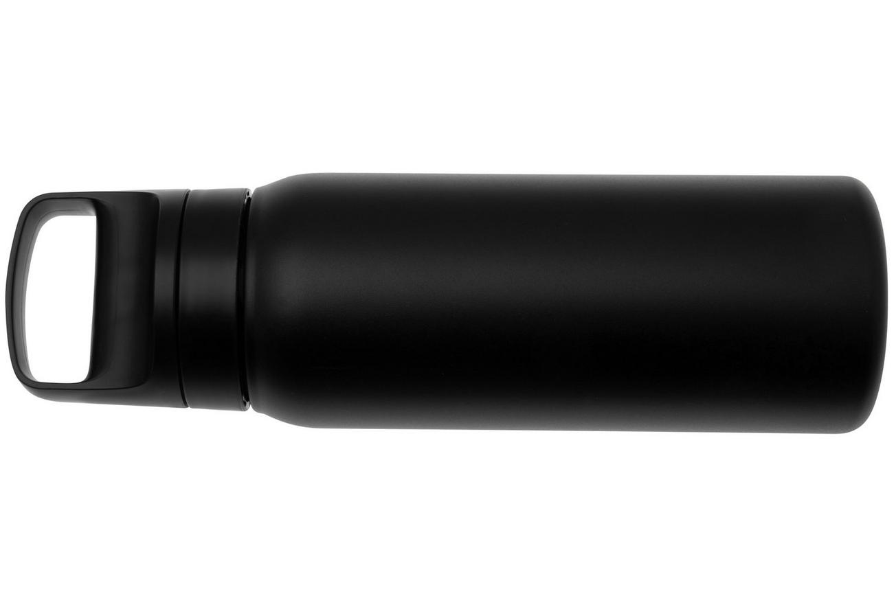 LifeStraw Go Nordic Noir GOST-650ML-NOIR Stainless Steel, waterfles met 2-stage filter, 650 ml