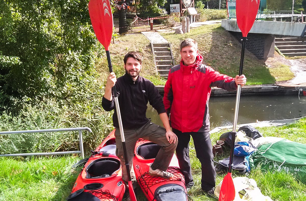 Kanufahren auf dem Leppinsee - Kanuwochenende in Roggentin