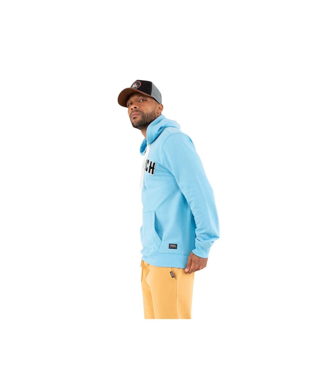 Sweat avec capuche homme molletonné en coton Storm