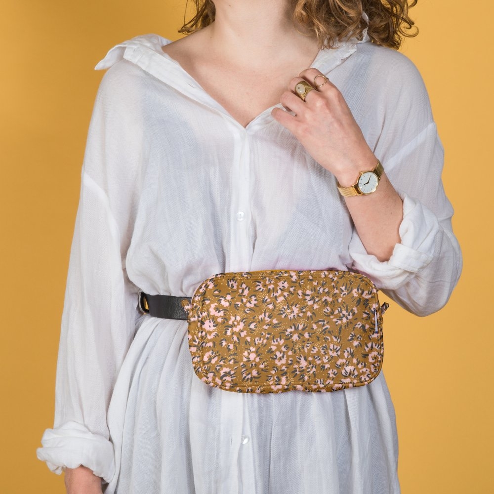 Pochette Banane Gypso Ocre