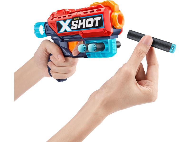 X-Shot X-Shot Kickback mit 8 Darts Dart-Blaster