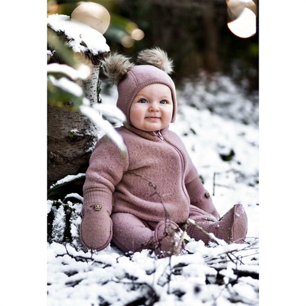 Uld Baby Heldragt Burlwood - Mikk-Line
