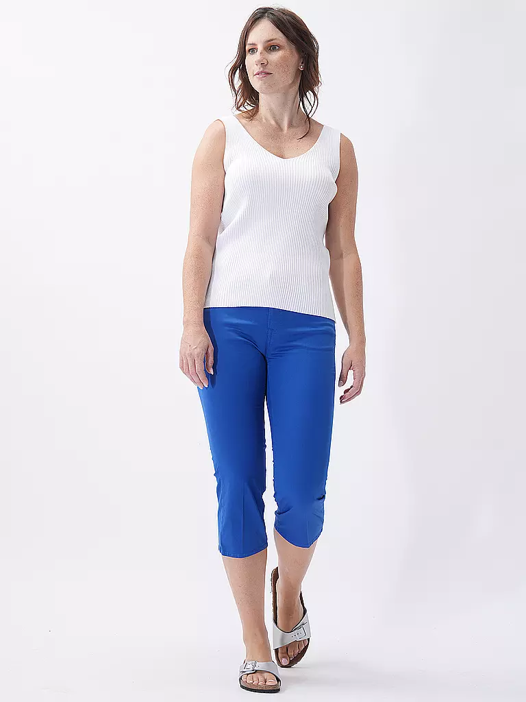 BRAX Hose Regular Fit 7/8 MARY C blau