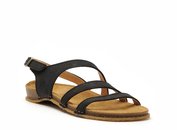 El naturalista nu pieds plats femme panglao n5811 noir