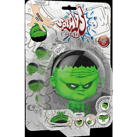 Splats head horrorserie 11 cm – flere varianter - assorteret