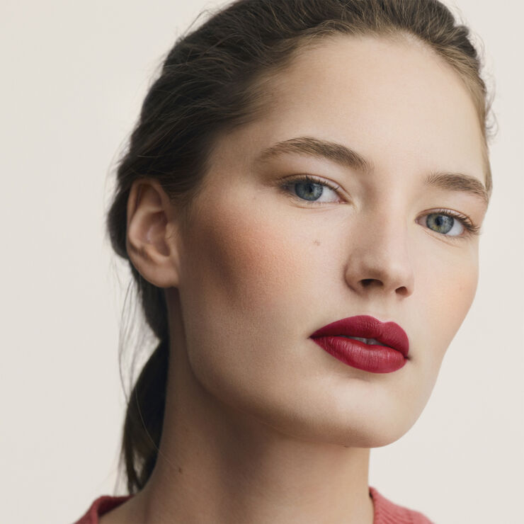 HERMÈS Rouge Hermès, satin lipstick, Rouge Vigne