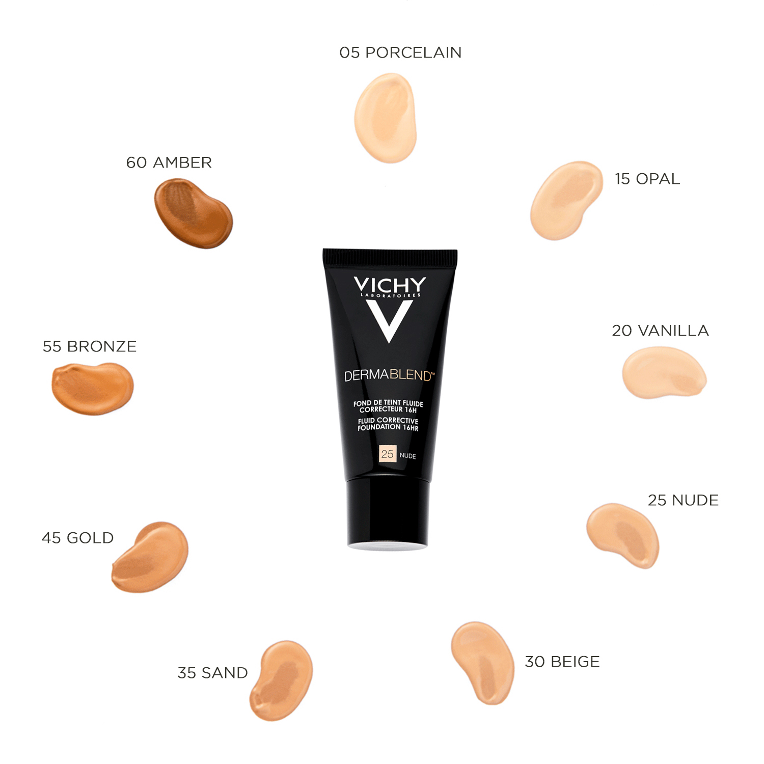 Vichy Dermablend Korrektur Make Up 55 bronze 30 ml
