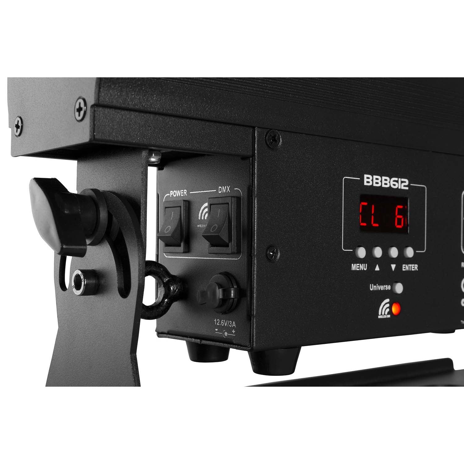 BeamZ BBB612 accu LED-bar 6 LED’s