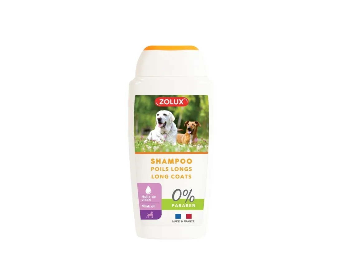 Zolux Shampoo til langt hår 250 ml