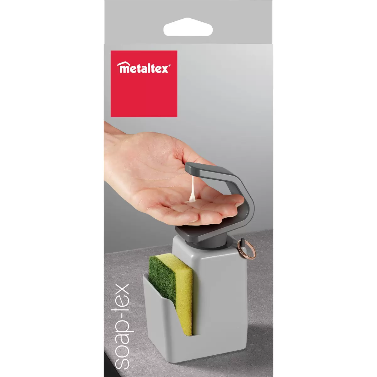 Seifenspender Soap-Tex Grau