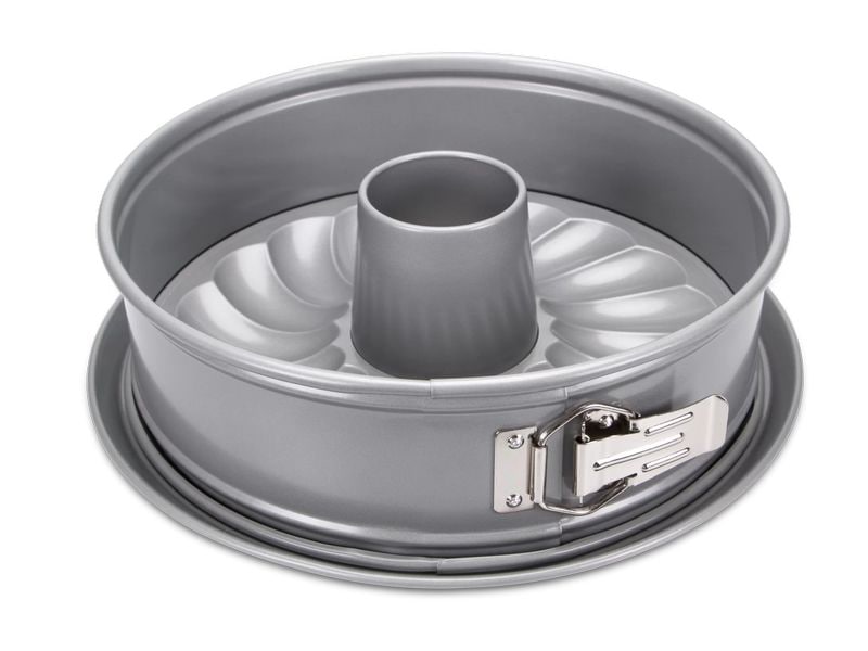Städter Springform mit Flach.- und Rohrboden 26 cm Backform für Kuchen