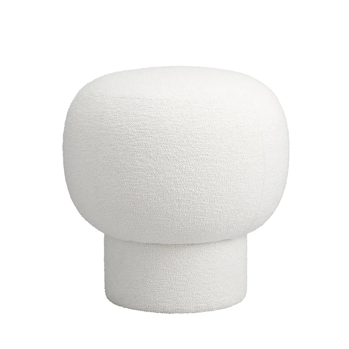 Norr11 - Liége Pouf, H 45,5 cm, weiss (Barnum Col 1)