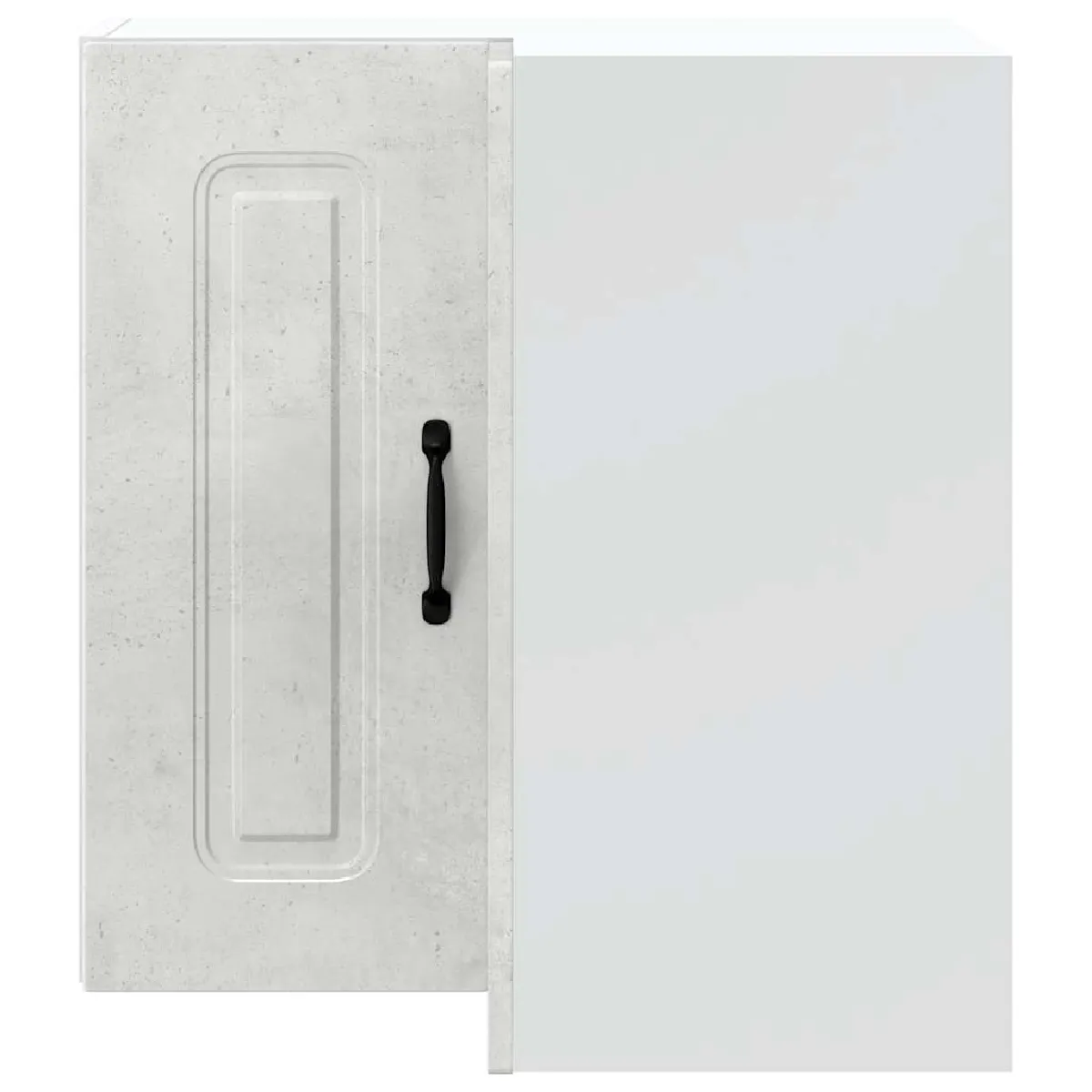 vidaXL Armoire Murale d'Angle Kalmar - Gris Béton