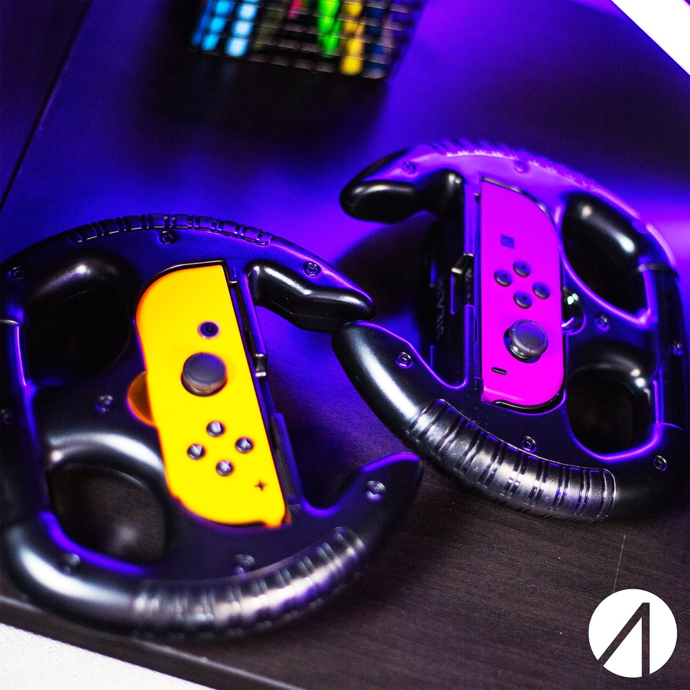 Stealth Nintendo Switch & Switch OLED Joy-Con Rennlenkrad Doppelpack