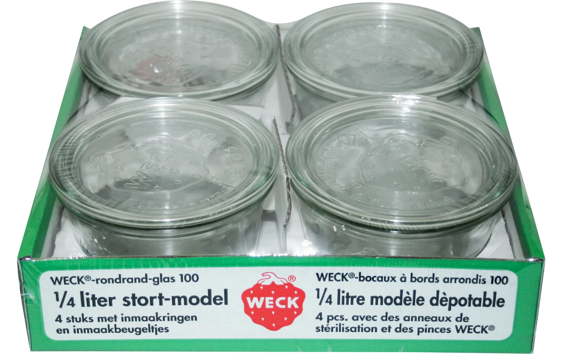 Set Weck-Gläser 370 mlEinmachgläser