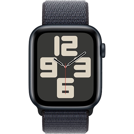 Apple Watch SE (2024) 44 mm Cell - Midnight Aluminium Sport Loop