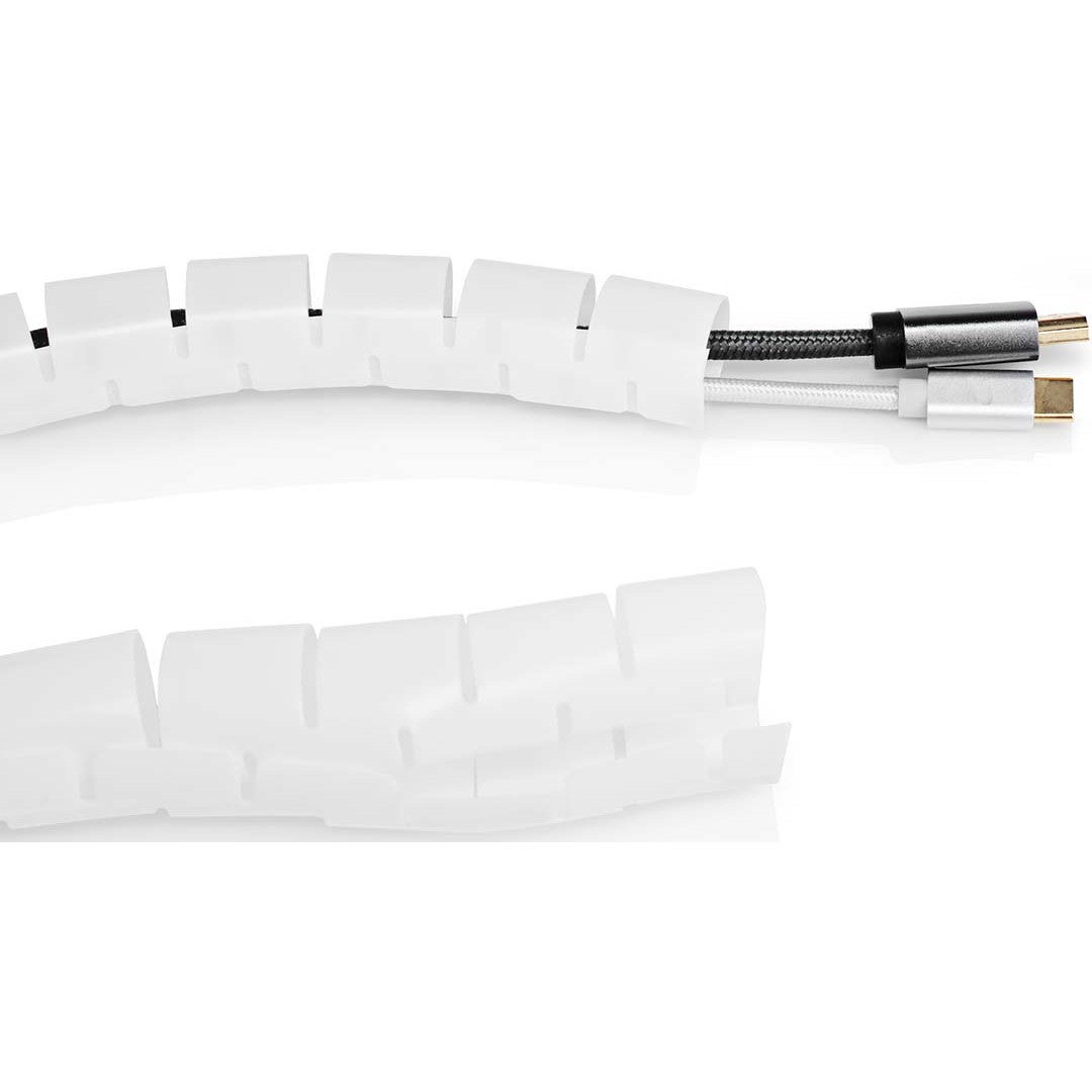 Nedis CMSW2328WT200 spiraalband 28 mm 2 meter wit