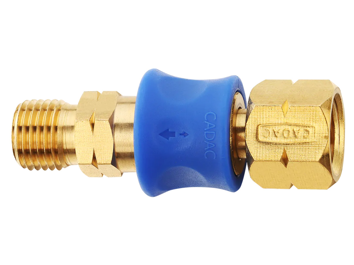 Cadac Quick release 1-voudig 1/4 links koppeling