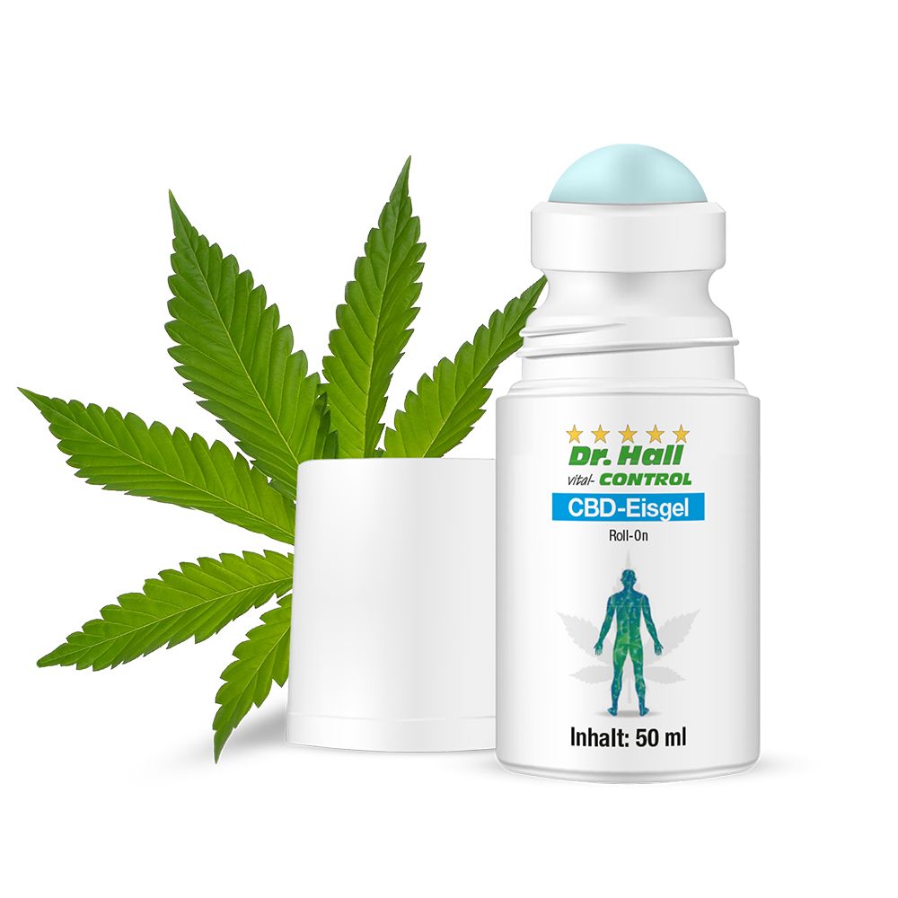 Dr. Hall CBD-Eisgel, Roll-On