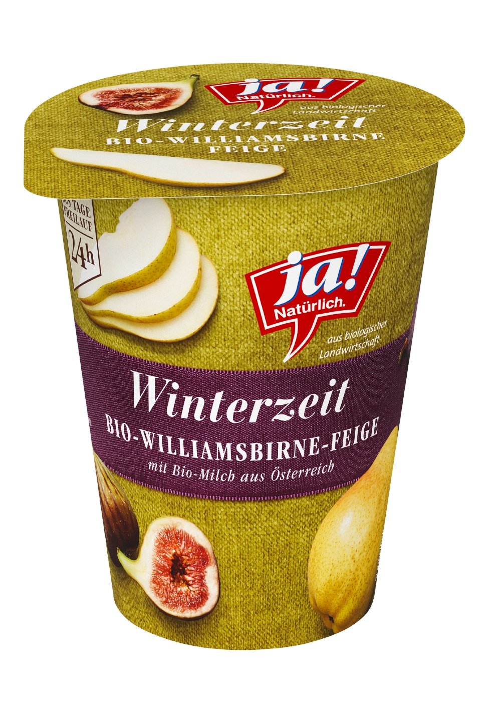 Ja! Natürlich Bio-Joghurt Williamsbirne-Feige