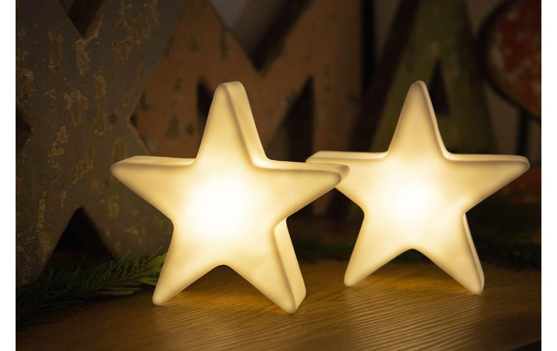 Motivlicht Shining Star Micro S, WeissLED Dekorationsbeleuchtung- Stern