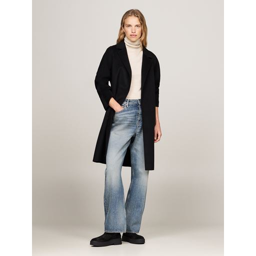 Tommy Hilfiger Suede Tonal Chunky Chelsea Ankelstøvler, Black, 40