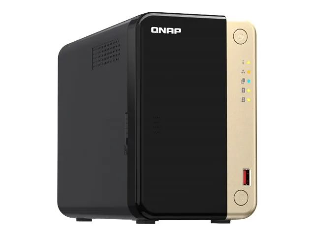 QNAP TS-264 - NAS-server - 2 bays - SATA 6Gb/s - RAID 0, 1, 5, 6, 10, 50, JBOD, 60 - RAM 8 GB - 2.5 Gigabit Ethernet - iSCSI support