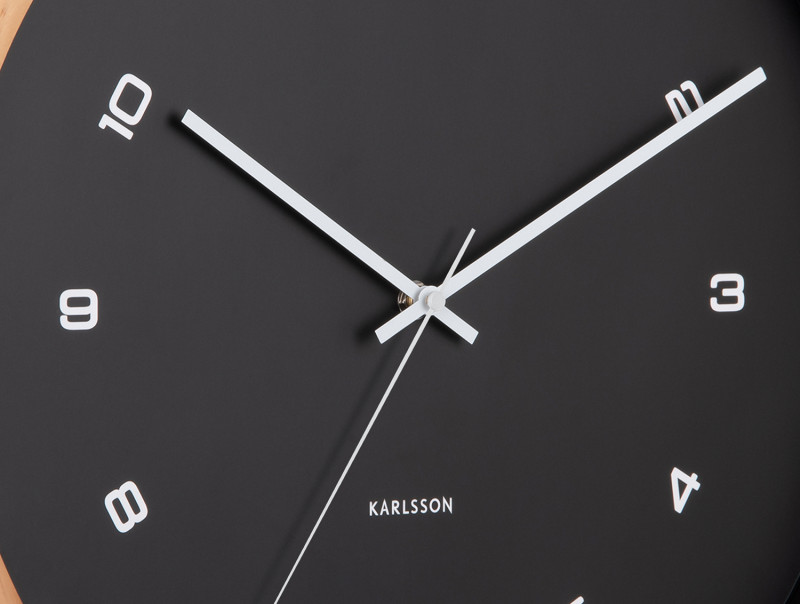 Wall Clock Modesta KA5938BK Black