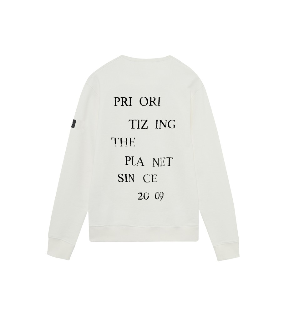 Moletom ECOALF Geroalf Masculino Branco