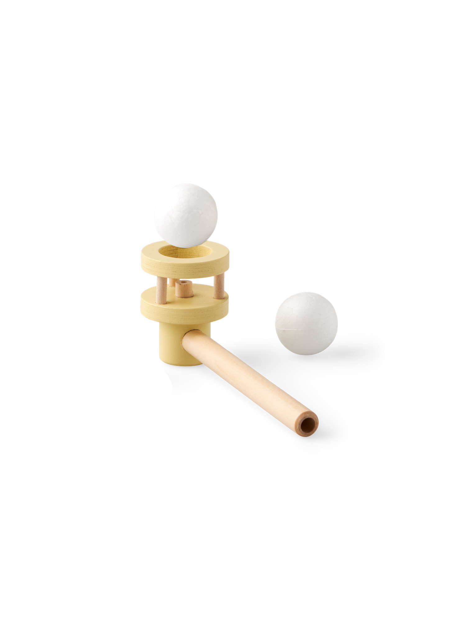 Pusteboldspil | Schima superba/skum. 15,5 x 5 cm. | Light Olive