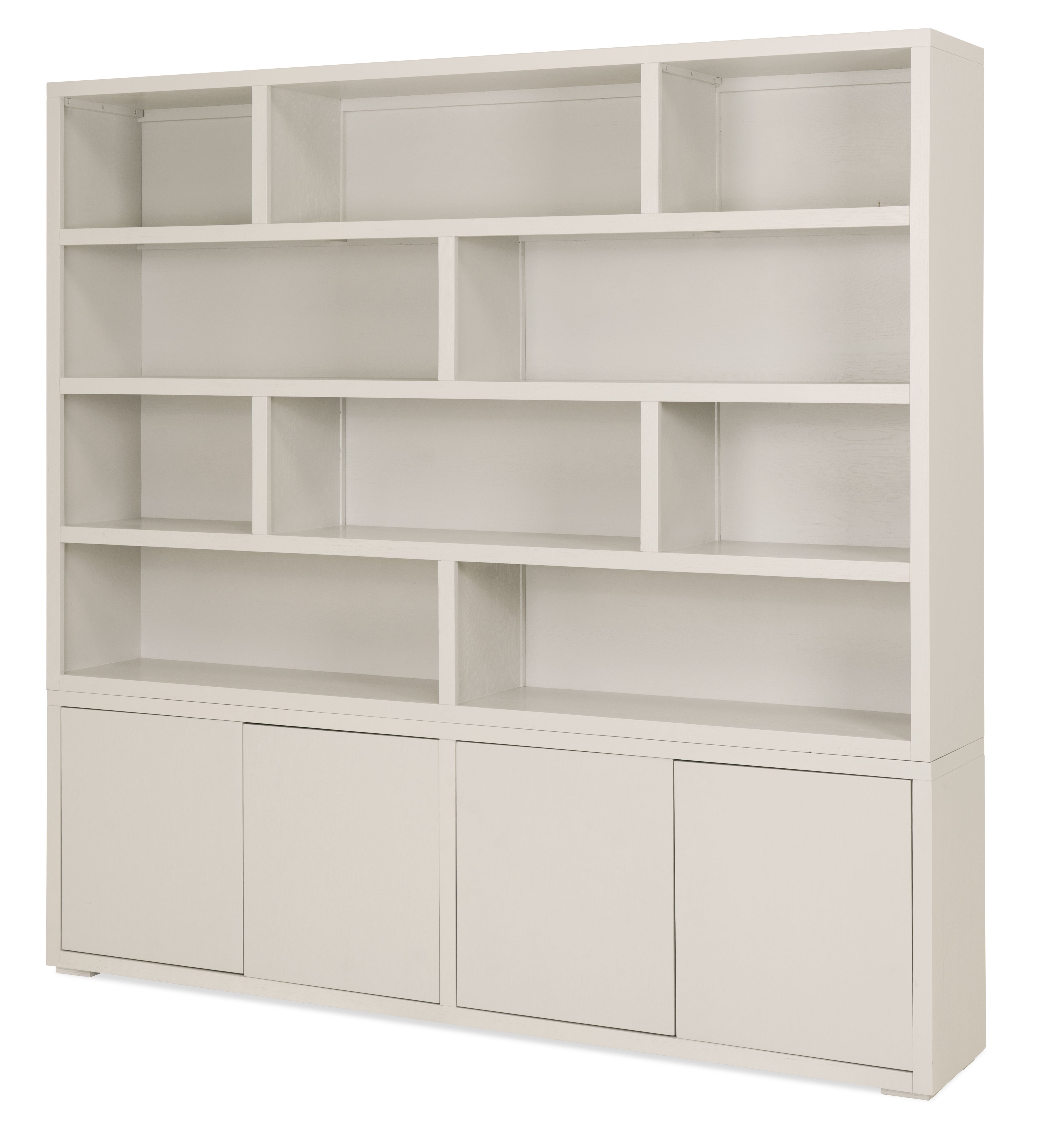 Boekenkast greige Velori B220 x D40 x H220 cm