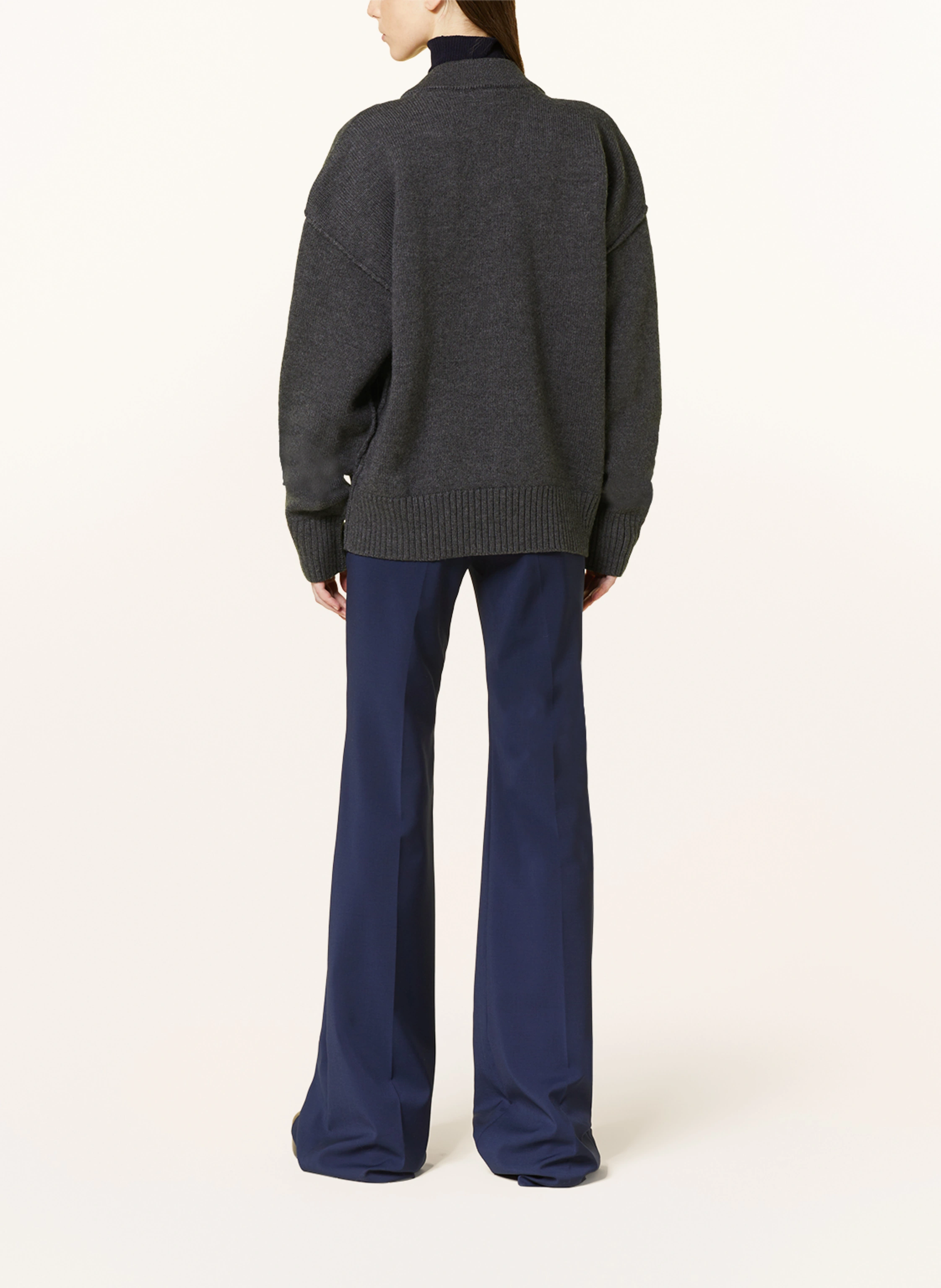 AMI PARIS Oversized-Strickjacke