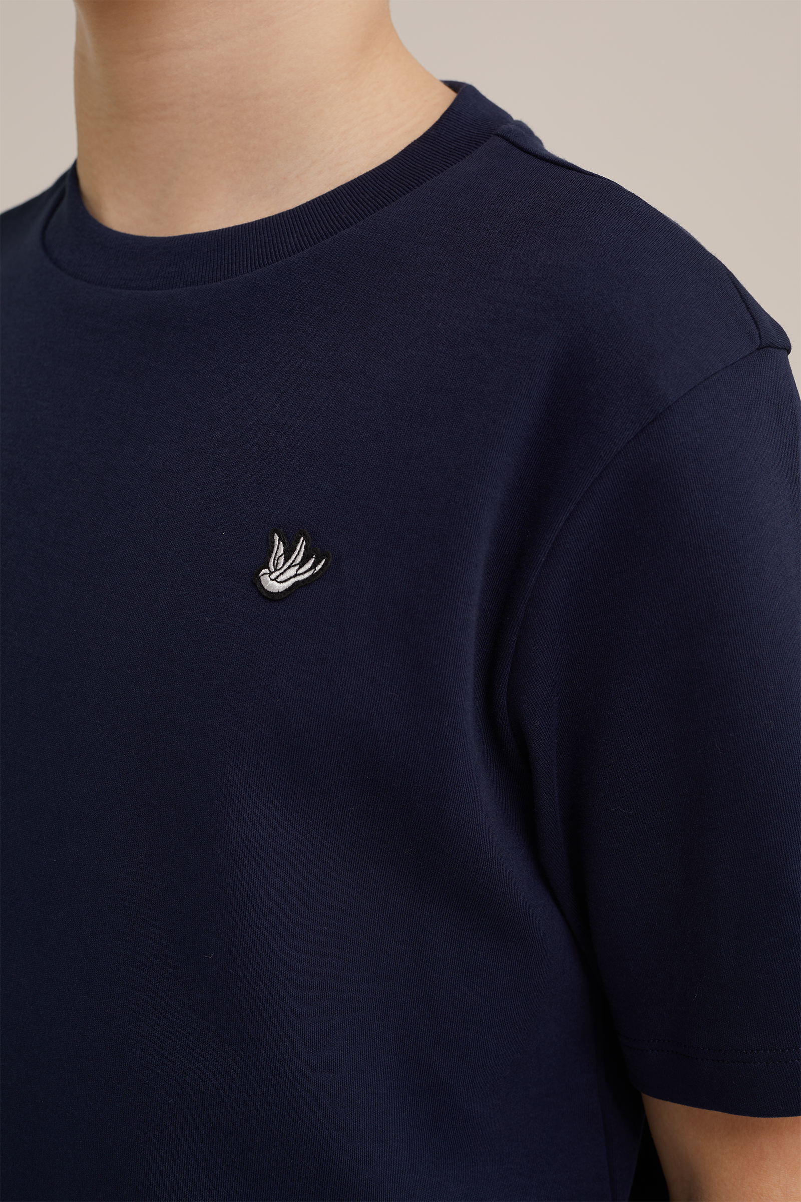 Jongens T-shirt WE Fashion Marineblauw
